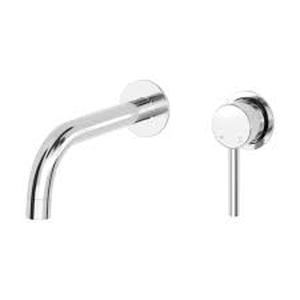 lot 35 image: Swiss Madison Ivy Single-Handle Wall Mount Single Hole Bathroom Faucet in Polished Chrome Customer Returns See Pictures