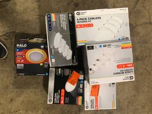 lot 36 image: Lot of Assorted Lighting Items Various Models and Conditions Customer Returns See Pictures
