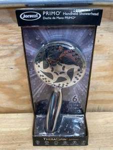 lot 72 image: Handheld Shower Head PRIMO w6 Spray Settings