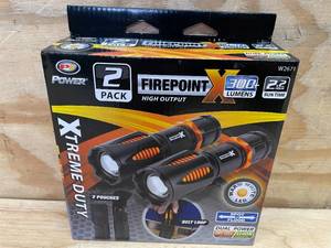 lot 66 image: Performance Tool 2Pk Fpx Flashlights W Pouch, Adjustable Duofocus Beam Model # W2671