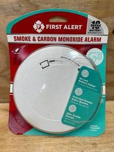 lot 108 image: First Alert Smoke & Carbon Monoxide Alarm