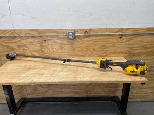 lot 41 image: DEWALT FLEXVOLT 60V MAX 17 in. Cordless Battery Powered Attachment Capable Trimmer Model # DCST972 - Tool Only