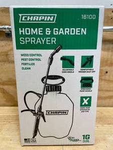 lot 48 image: Home & Garden Sprayer 1 Gallon Chapin Model # 16100