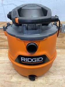 lot 26 image: RIDGID 16 Gallon 6.5 Peak HP NXT Shop Vacuum Wet Dry Vac Model # HD16000