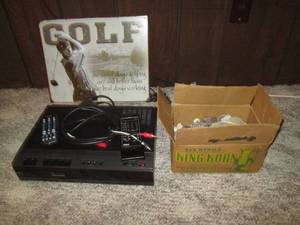 lot 210 image: Motivational tin Golf sign, vintage...
