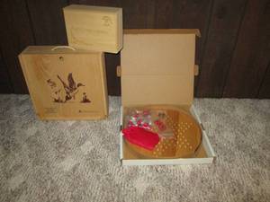 lot 220 image: Wooden Chinese Checkers board with ...
