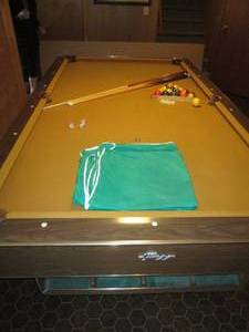 lot 259 image: Vintage Regulation size Pool table ...