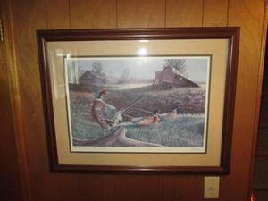 lot 264 image: Signed, numbered and framed Van Gil...