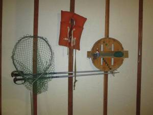 lot 279 image: Vintage Cross ski poles, life prese...