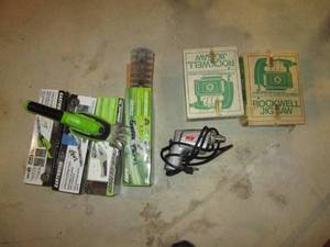 lot 281 image: Earthwise cordless grasshedge trim...