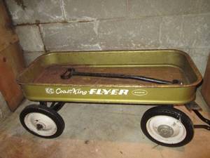 lot 288 image: Heavy duty metal Coast King Flyer w...