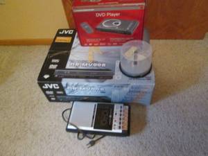 lot 30 image: JVX DR-MV99B DVD and VHS video reco...