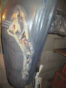 lot 69 image: Vintage sleeping bag...