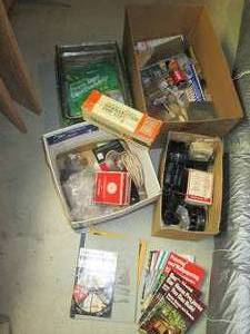 lot 81 image: Electrical gang boxes, outlet cover...