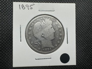 lot 21 image: 1895 Barber Half Dollar