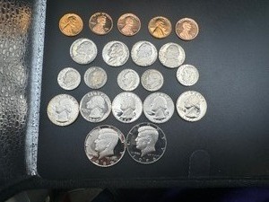 lot 25 image: $3 FV Mint Fresh Clad Proof Coins Pulled from Sets
