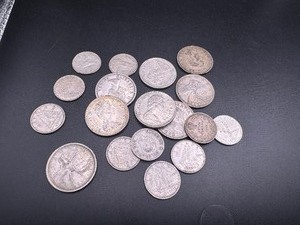 lot 46 image: $3 FV Mix 80% Silver Canadian All Pre 1968