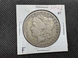 lot 92 image: 1904 S Harder Date Morgan Dollar, Unsullied, Nice Patina