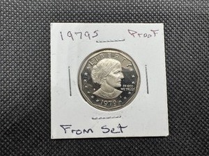 lot 93 image: 1979 S Gem Proof SBA Dollar