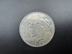 lot 84 image: 1922 XF Peace Dollar