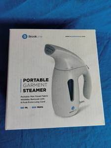 lot 62 image: New Brookline Steamer for Clothes 180ml Handheld Garment Steam Iron for Home and Office