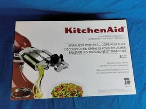 lot 96 image: KitchenAid 5 Blade Spiralizer Stand Mixer Attachment