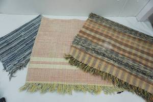 lot 198 image: Braided Rug Lot (3ct)
