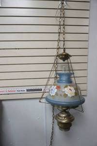 lot 204 image: Vintage HangingHurricane Light