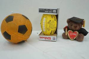 lot 217 image: Balls & Graduation Bear