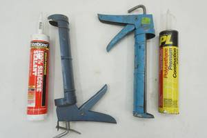 lot 47 image: caulk and caulking guns