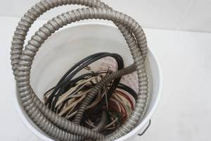 lot 65 image: copper wire and conduit