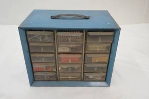 lot 251 image: Hardware Organizer and Contents