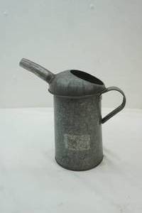 Vintage Galvanized Oil Can 1 gallon