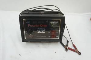 lot 281 image: Four in One Battery Charger & Tester