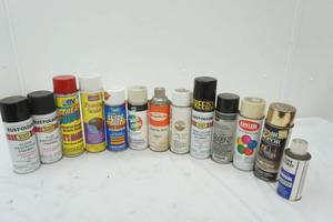 lot 291 image: Spray Paint and More