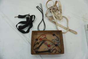 lot 333 image: straps & bungee cords and clips