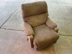 lot 81 image: Loved Rocker Recliner Chair