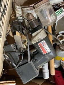 lot 105 image: Garage Workbench Box Lot #3