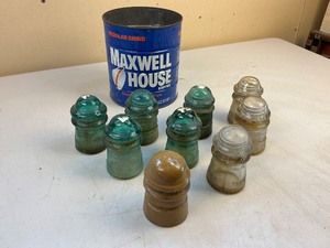 lot 137 image: Glass Insulator Lot