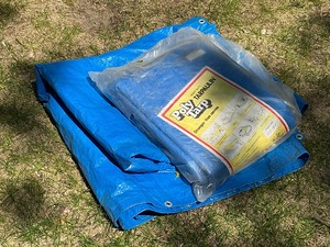 lot 179 image: Two Poly Tarps
