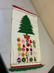 lot 217 image: Handmade Christmas Advent Calendar