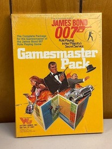 lot 44 image: James Bond 007 Role Playing in Her Majestys Secret Service Game - Gamesmaster Pack - Sealed