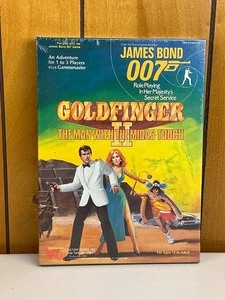lot 40 image: James Bond 007 Role Playing in Her Majestys Secret Service Game - Goldfinger II - Sealed