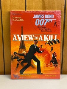 lot 38 image: James Bond 007 Role Playing in Her Majestys Secret Service Game - A View To A Kill - Sealed