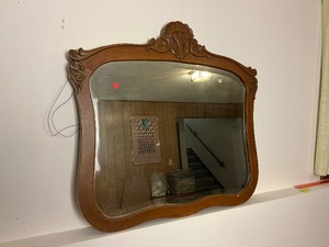 lot 59 image: Antique Mirror