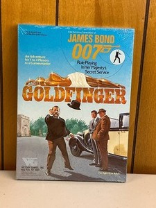 lot 39 image: James Bond 007 Role Playing in Her Majestys Secret Service Game - Goldfinger - Sealed