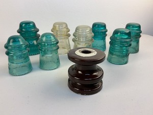 lot 276 image: Glass Insulator Lot