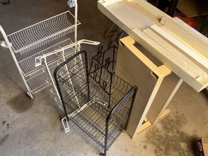 lot 194 image: Storage Rack, Shoe Racks, Shelving