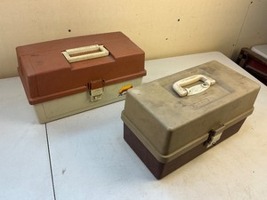 lot 150 image: Two Plano Empty Fishing Tackle Boxes