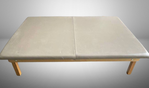 lot 4 image: S & W Enterprises Inc. Low & Wide Mat Physical Therapy Treatment Table  700lb Capacity Sturdy, Spacious Platform For Stretching, Rehab & Therapeutic Exercises  Durable Construction With Comfortable Padding  In Excellent Condition